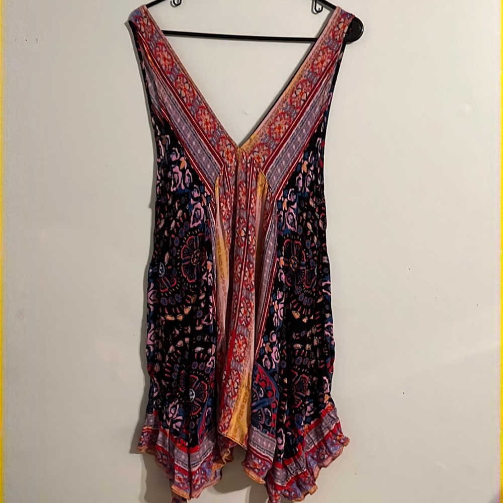Free People Multicolored sleeveless dress